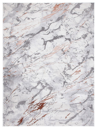 Safavieh Craft Collection CFT866F Rug, Grey/Orange, 4' X 6'