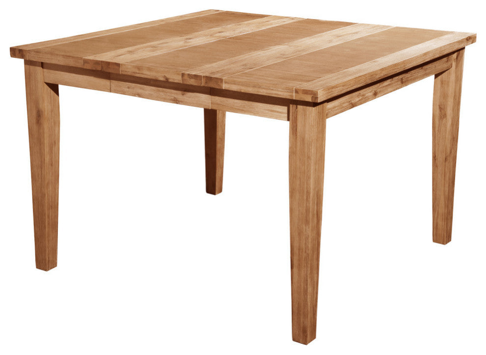 Aspen Extension Pub Table WithButterfly Leaf, Antique Natural
