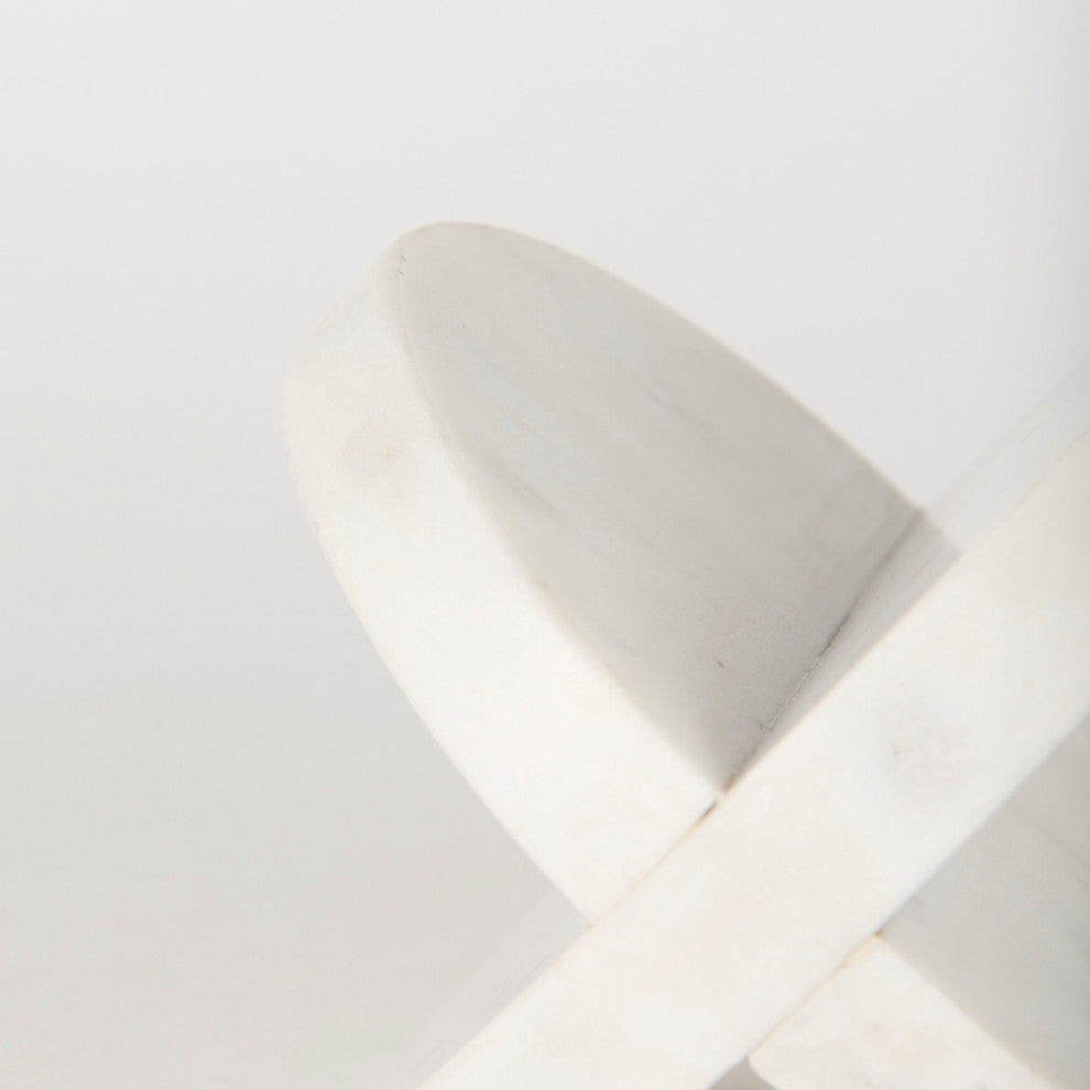 Sophia 6.0"Lx6.0"Wx6.0"H Small Marble Ornament