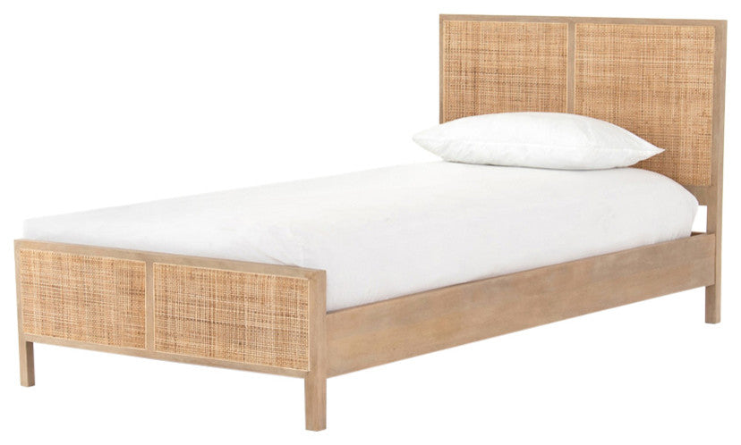 Sydney Twin Bed-Natural