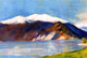 Lesser Ury Lake Garda and Monte Baldo Wall Decal