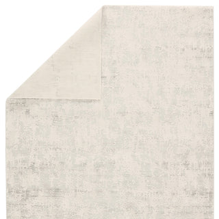 Jaipur Living Arvo Abstract Silver/White Area Rug, 5'3"x7'6"