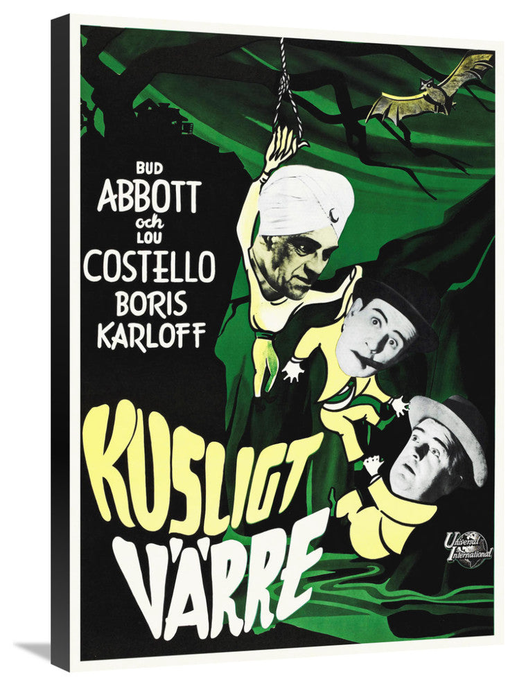 Abbott and Costello, Swedish, Meet The Killer, 21x30