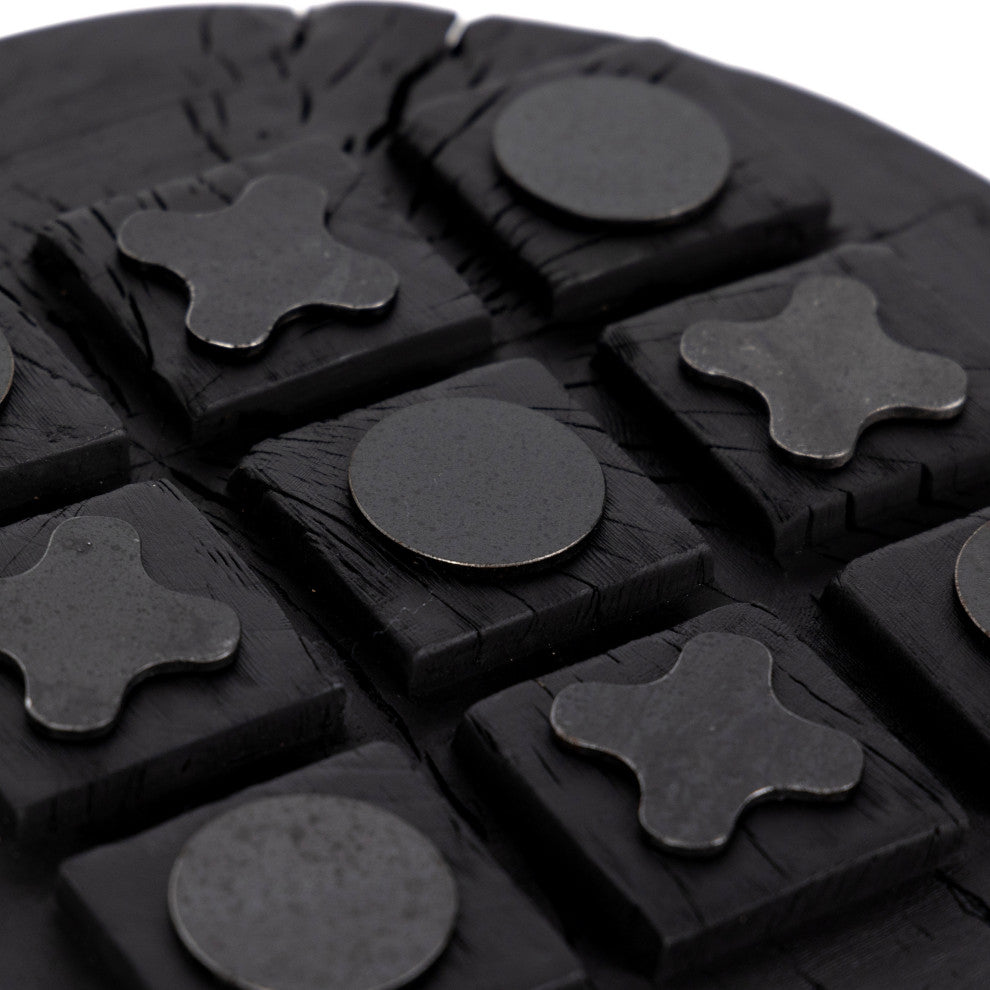 Tic Tac Toe-Carbonized Black