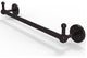 Prestige Skyline 30" Towel Bar with Integrated Hooks, Antique Bronze