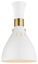 Joan Task Sconce, Matte White