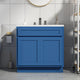 Vanity Art Vanity Base Cabinet, No Top, 39", Blue