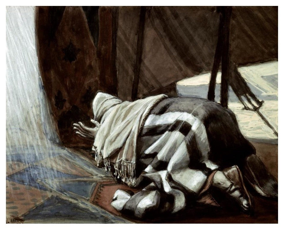 "God's Promise To Abraham" Digital Paper Print by James Tissot, 24"x20"