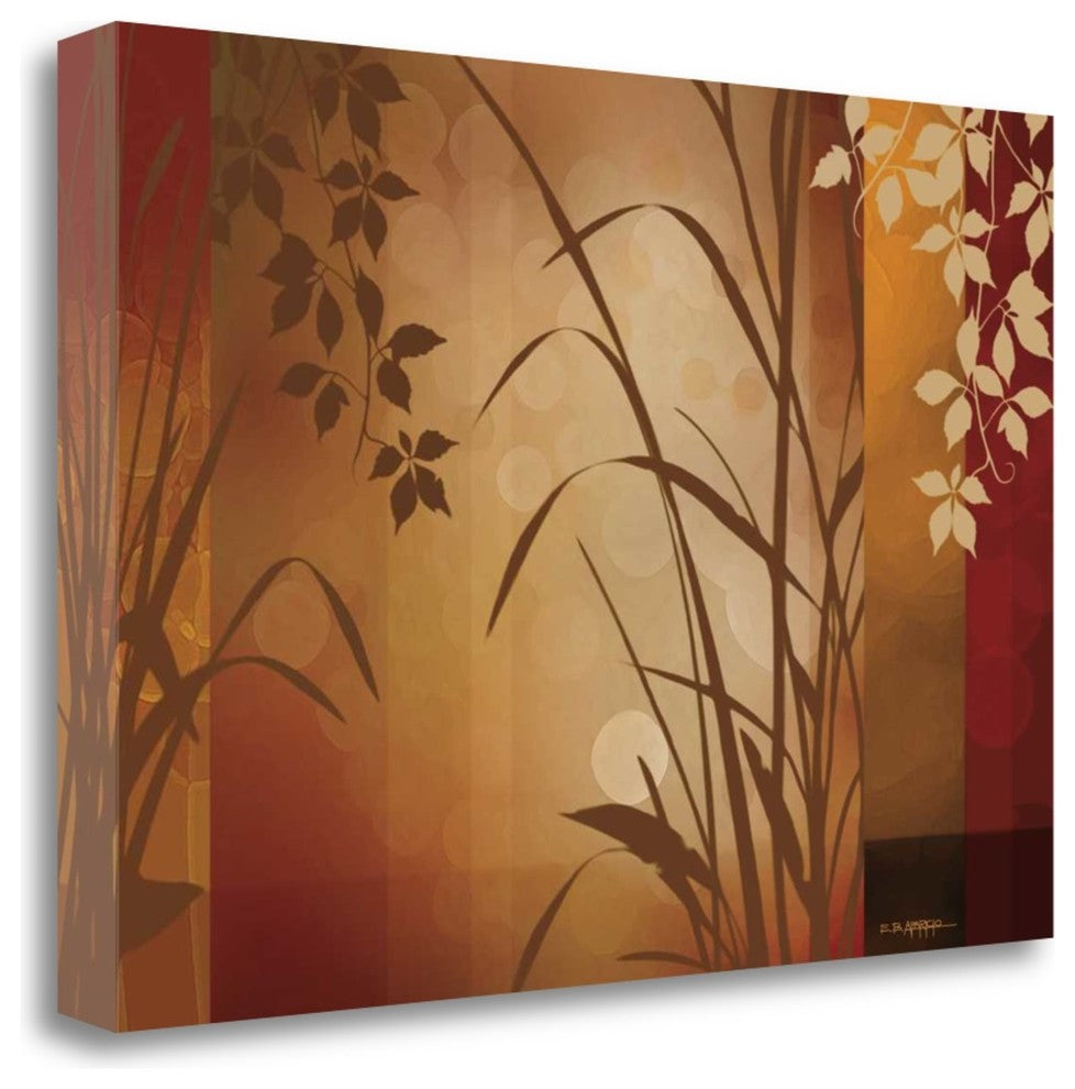 "Flaxen Silhouette" By Edward Aparicio, Giclee Print on Gallery Wrap Canvas