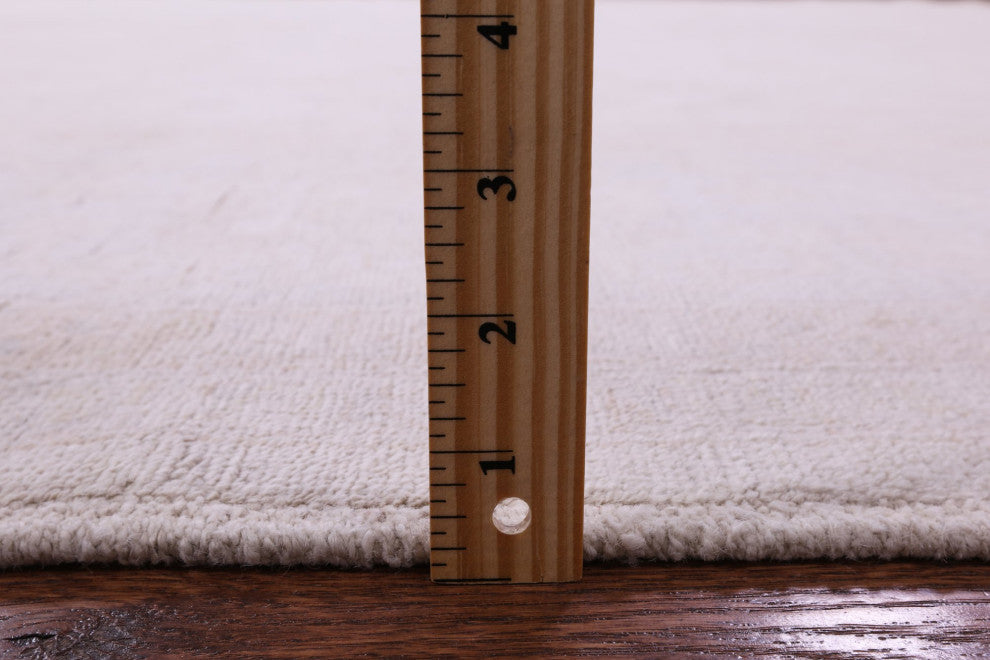 Peshawar White Wash Handmade Wool Rug 10' 0" X 13' 7" Q9590