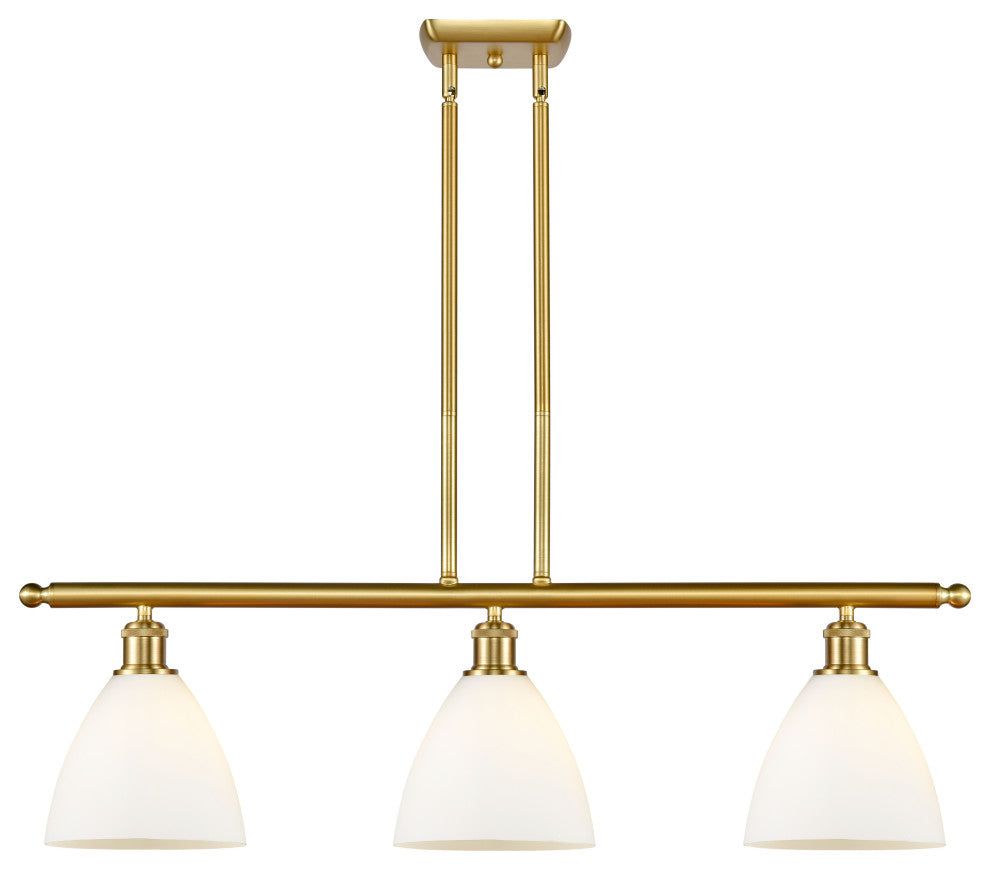 Innovations 516-3I-SG-GBD-751 3 Light Island Light, Satin Gold