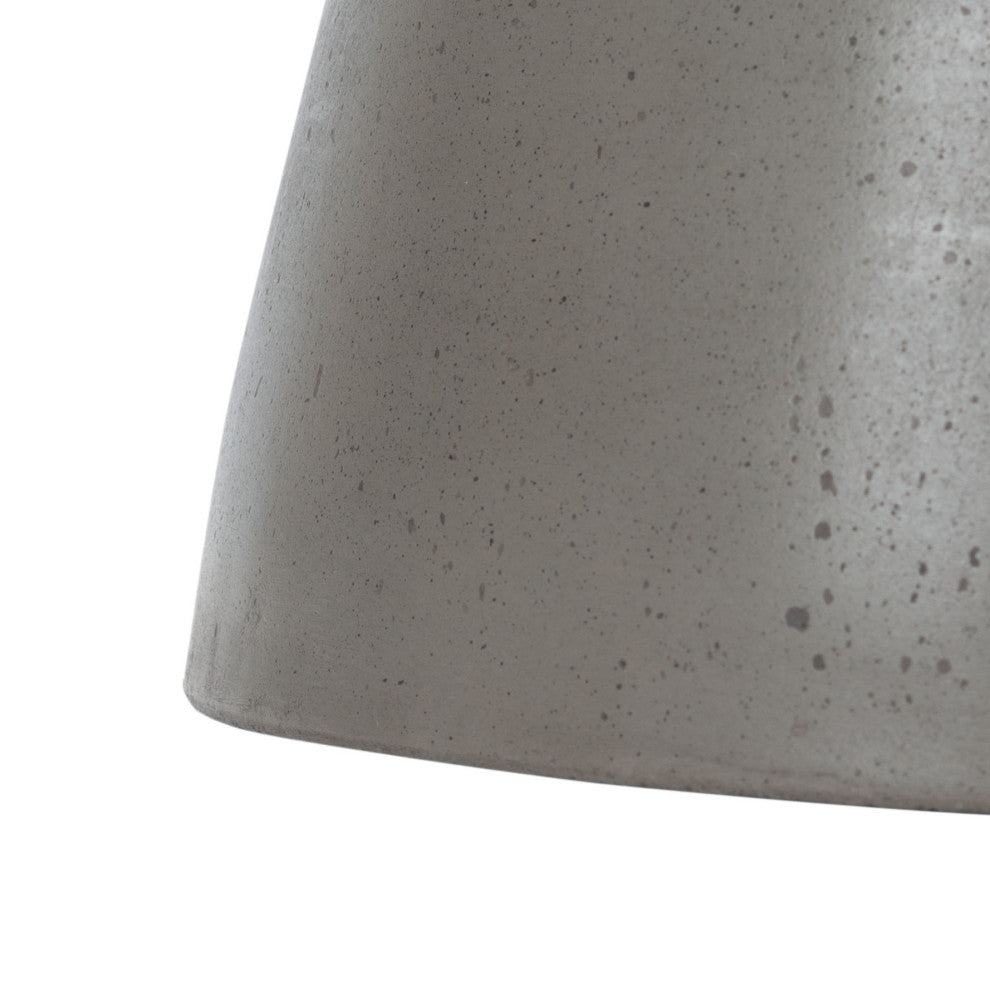 Safavieh Akiko Concrete Accent Table Dark, Grey