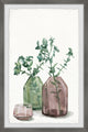 "Trendy Vase" Framed Painting Print, 16"x24"