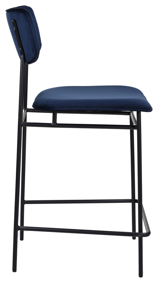 First of A Kind Sailor Counter Stool Blue
