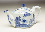 Blue and White Tea Pot