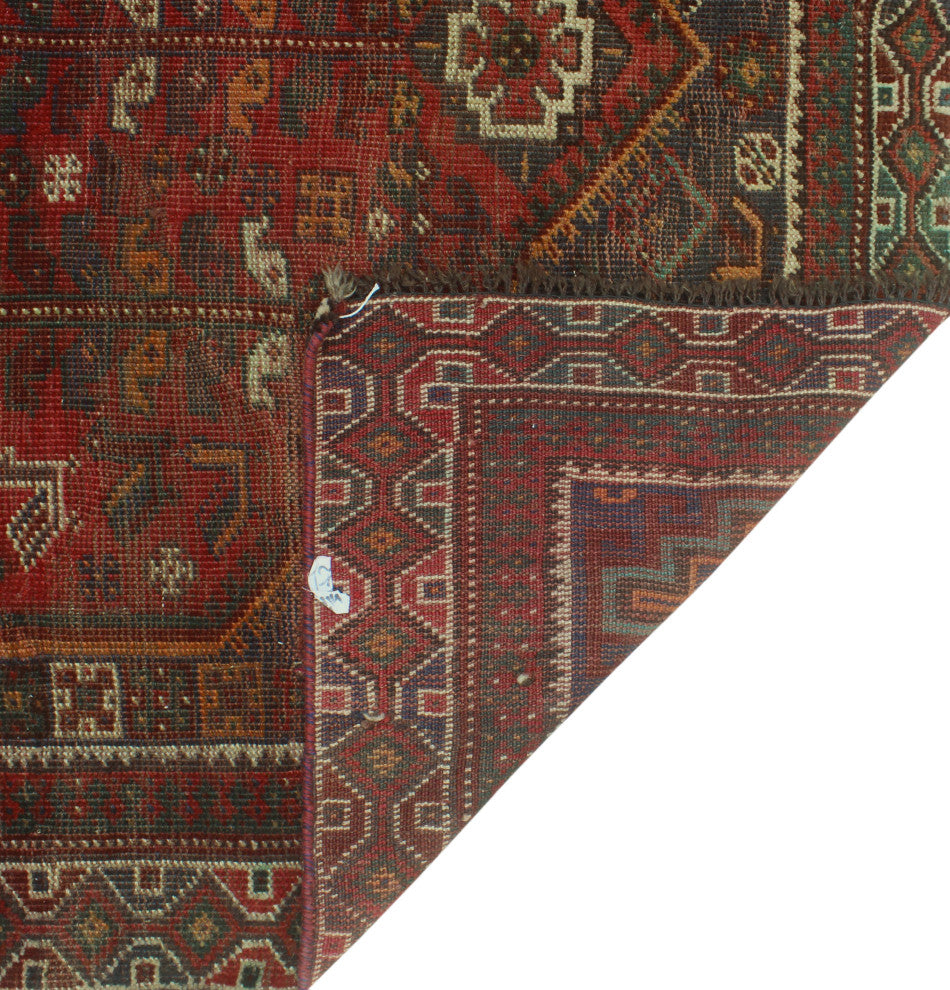 Semi-Antique Nizaam Red Rug