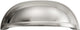 Belwith Hickory 96mm Deco Satin Nickel Cabinet Cup Pull P3104-SN Hardware