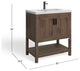 The Betsy Bathroom Vanity, Brown, 30", Single Sink, Freestanding