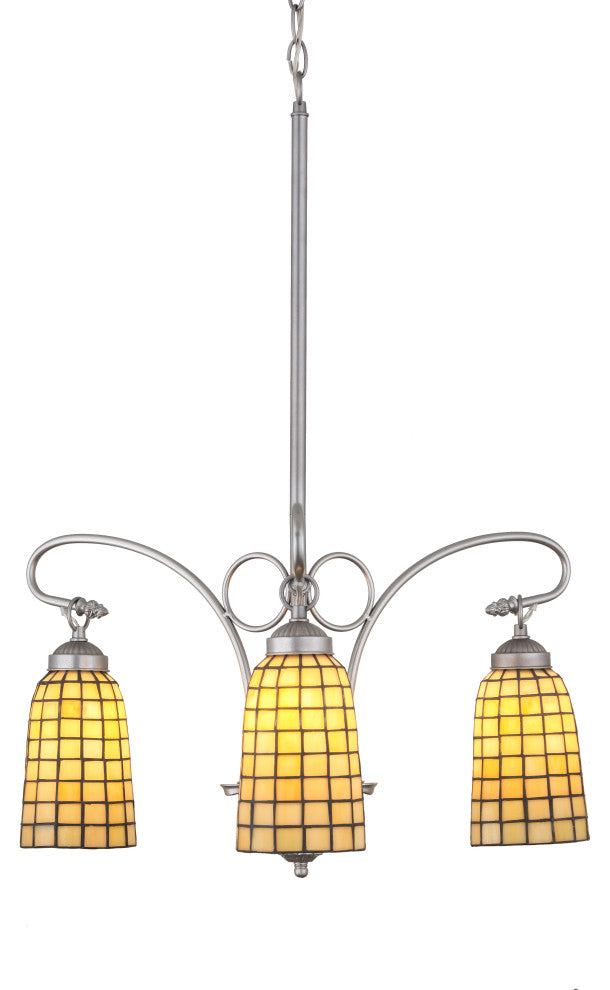 24W Terra Bone 3 LT Chandelier