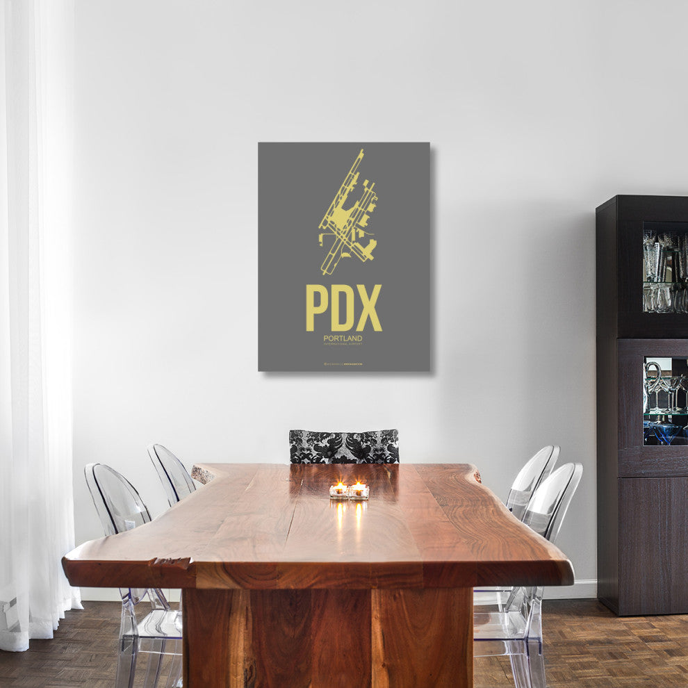 "PDX Portland Poster 2" Fine Art Print