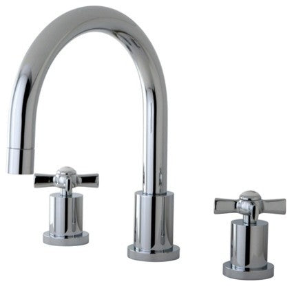 Kingston Brass Roman Tub Faucet, Polished Chrome