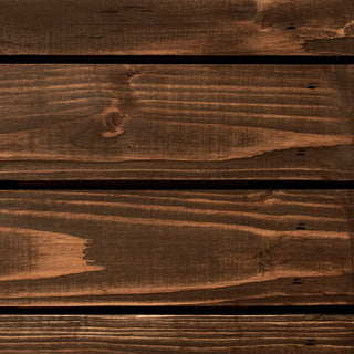 Horizontal Slat Board and Batten Exterior Shutters Pair, Coffee Brown, 54"