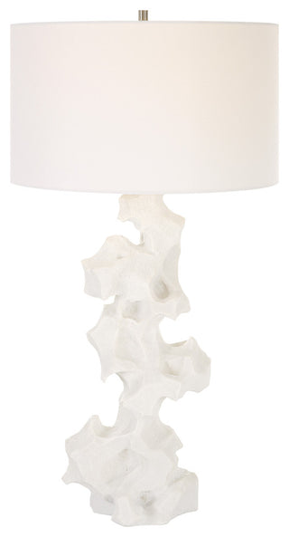 Remnant White Marble Table Lamp