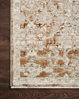 Theia Rug, Natural and Rust, Natural/Rust, 2'10"x12'6"