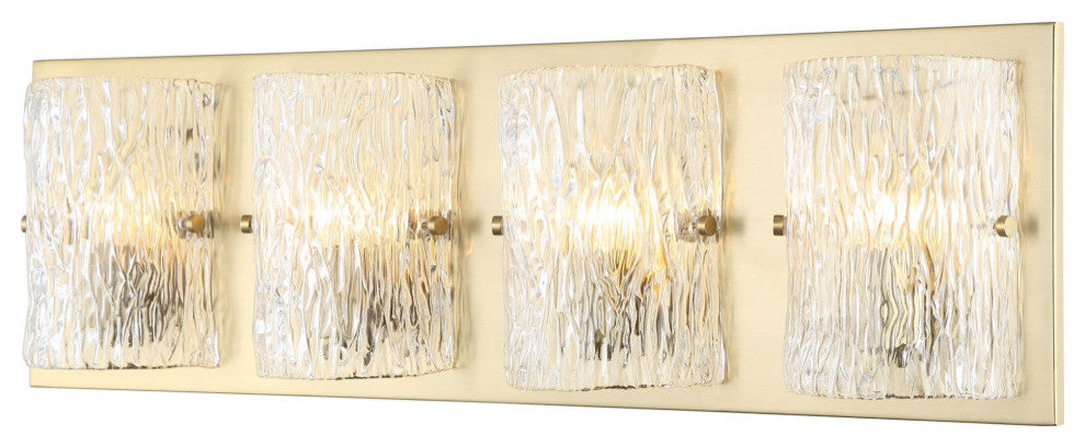 Morgan 4-Lt Bath - Satin Brass