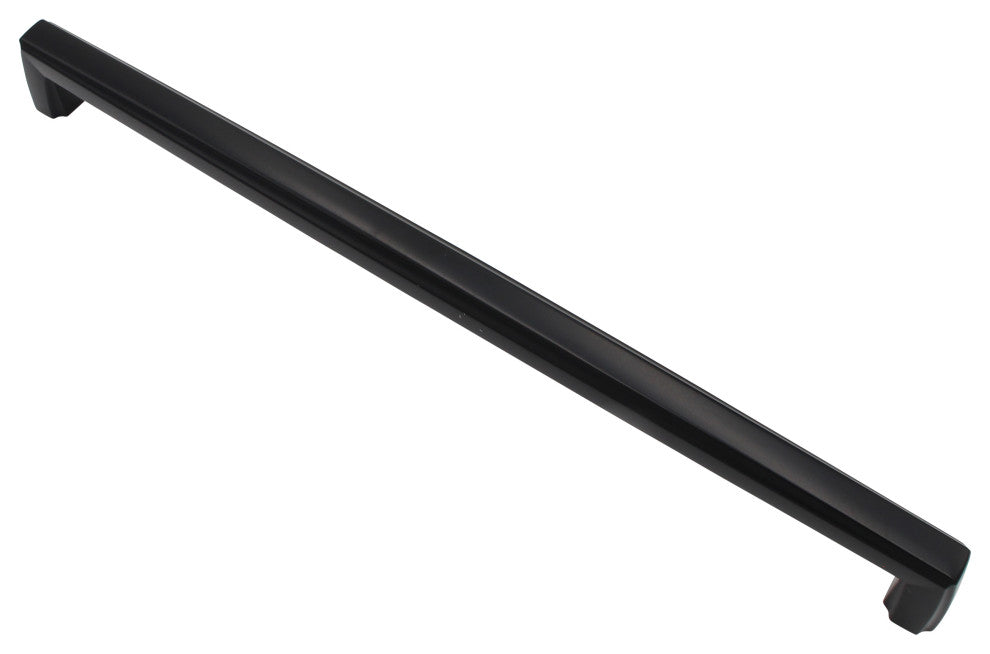 Breton Pull, Matte Black, 15" Appliance Pull