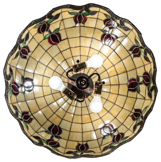 23 Wide Roseborder Pendant