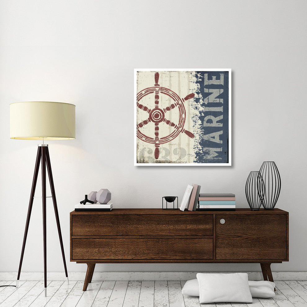 "Nautical VI" Digital Paper Print by Wellington Studio, 38"x38"