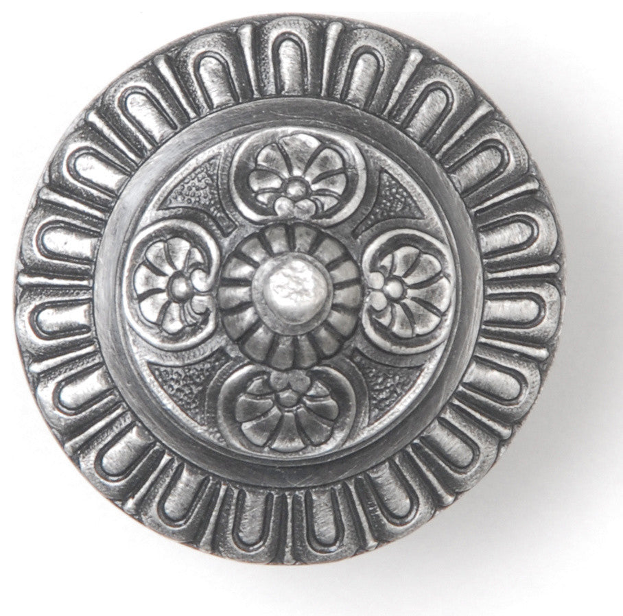 Kensington Knob Antique Pewter, Antique Pewter