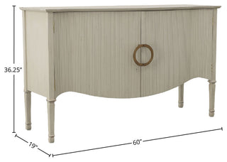 Willow 60" 2-Door Sideboard, Cream