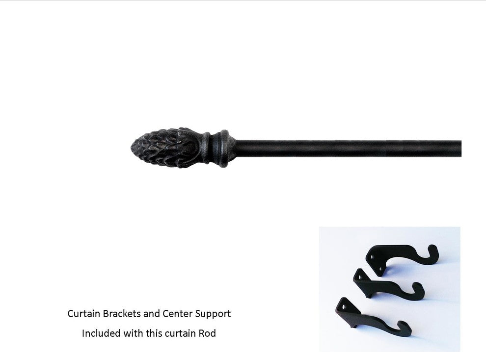 Remington Curtain Rod, 112"