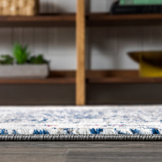 Modern Persian Boho Vintage Area Rug, 2x8