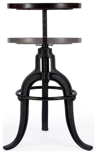 Butler Gladney Iron Revolving Bar Stool