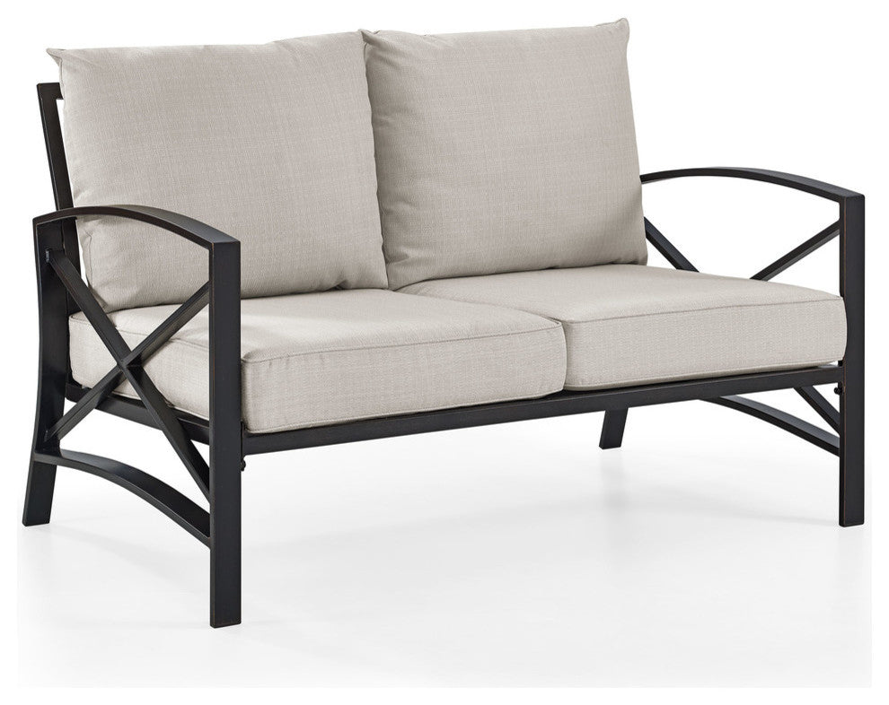 Kaplan Loveseat, Oatmeal