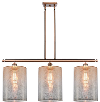 Innovations 516-3I-AC-G116-L 3 Light Island Light, Antique Copper