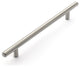 European Style Satin Nickel Bar Pulls, 15" Bar Pull