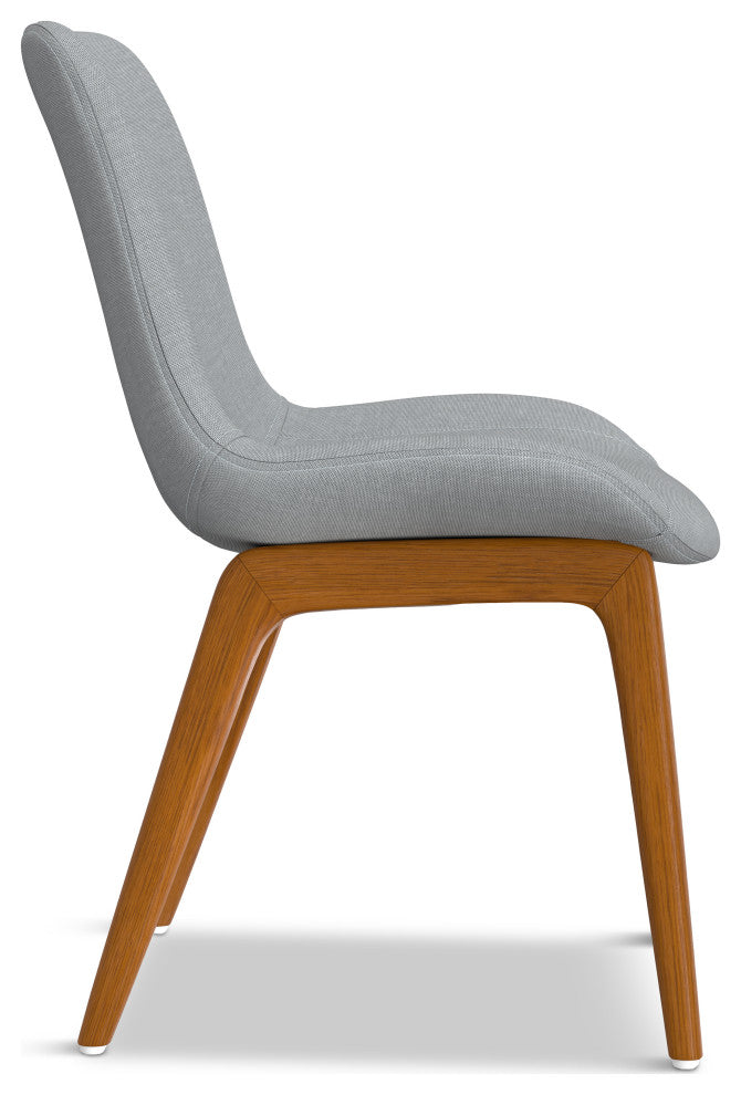 Loretta Dining Chair (Set of 2) in Light Grey