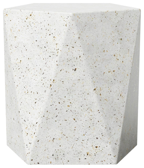 Mixx, Kelson Stool, Ivory Terrazzo