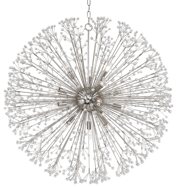 Hudson Valley Dunkirk 16 Light Chandelier 6039-PN