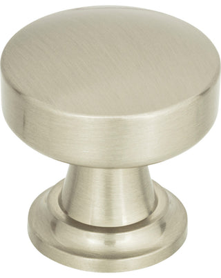 Atlas Homewares 325 Browning 1-1/4 Inch Mushroom Cabinet Knob - Brushed Nickel