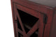 Wooden Audio Tower, Dark Red