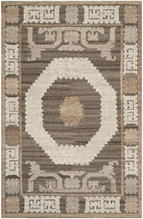 Safavieh Kenya Kny313A Rug, Ivory/Brown, 8'0"x10'0"