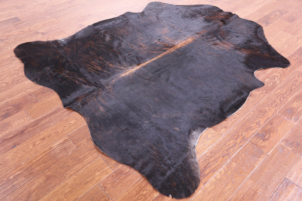 Natural Cowhide Rug 6' 7" X 6' 3" C2277