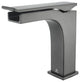 Scopi Modern 36" Rustic Acacia Bathroom Vanity, Balzani Gun Metal Faucet