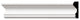 3 3/8"H x 1"P x 94 1/2"L Chesterfield Panel Moulding