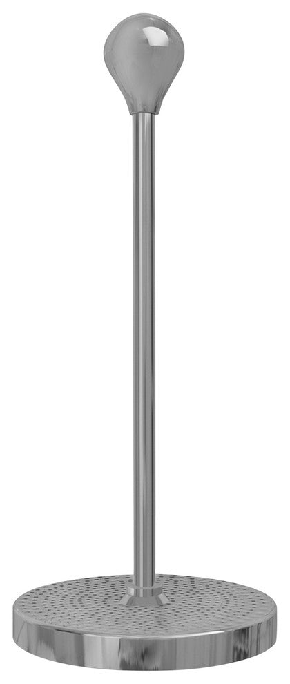 nu steel Hammered Paper Towel Holder, Pewter